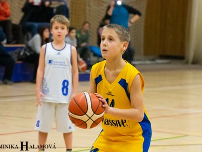 Naši nejmenší rozdávali basketbalovou radost v Mariánkách