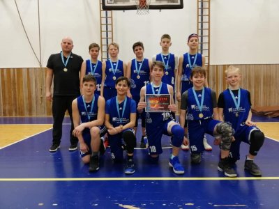 Náš tým U13 se loučí v základní částí z 1. místa !