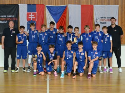 BK Lokomotiva Plzeň ovládla mezinárodní turnaj CEYBL v Brandýse nad Labem v kategorii U13