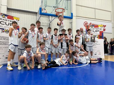 Mládež BK Loko Plzeň na turnaji Easter Cup v Klatovech.