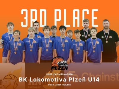Mladší žáci U14 přivezli 3. místo z turnaje z Nizozemska